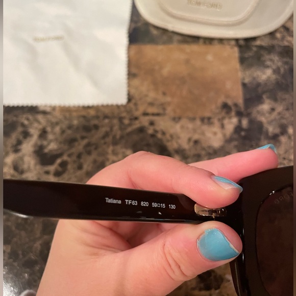 Tom Ford Tatiana TF63 Havana Sunglasses - Picture 6 of 16